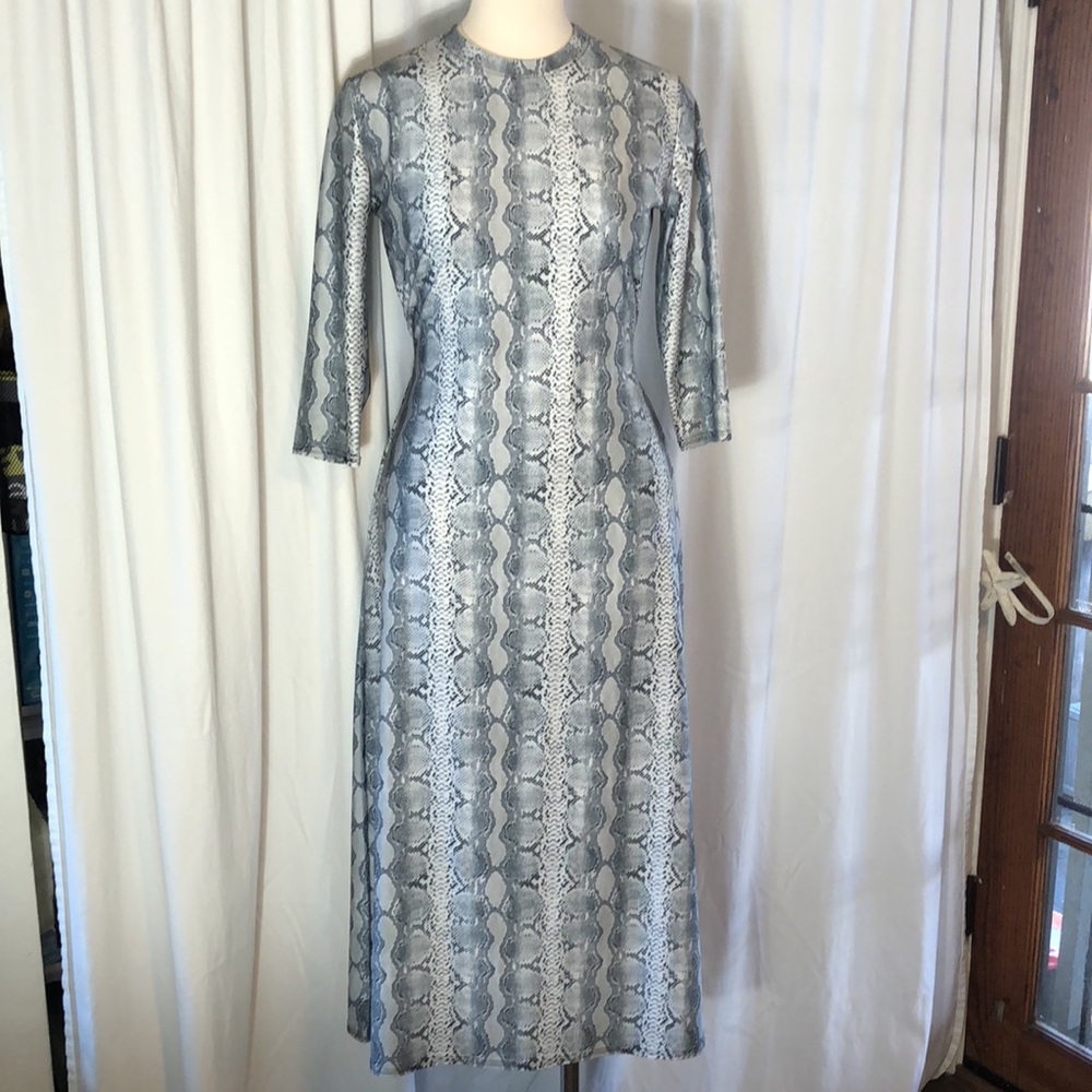Under Cover Waterwear snake print swim dress
